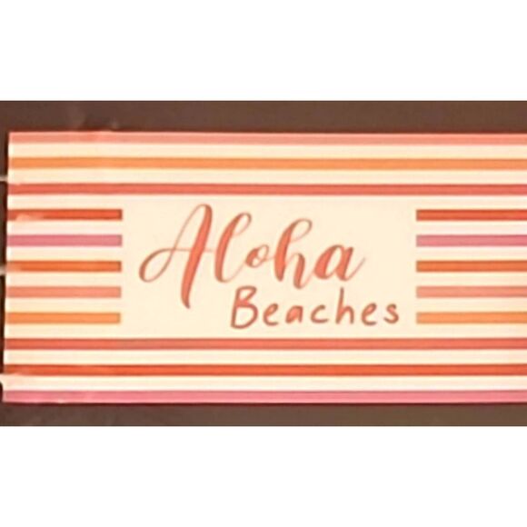 Bebe, "Hola Beaches" Oversized Beach Towel - Picture 1 of 12